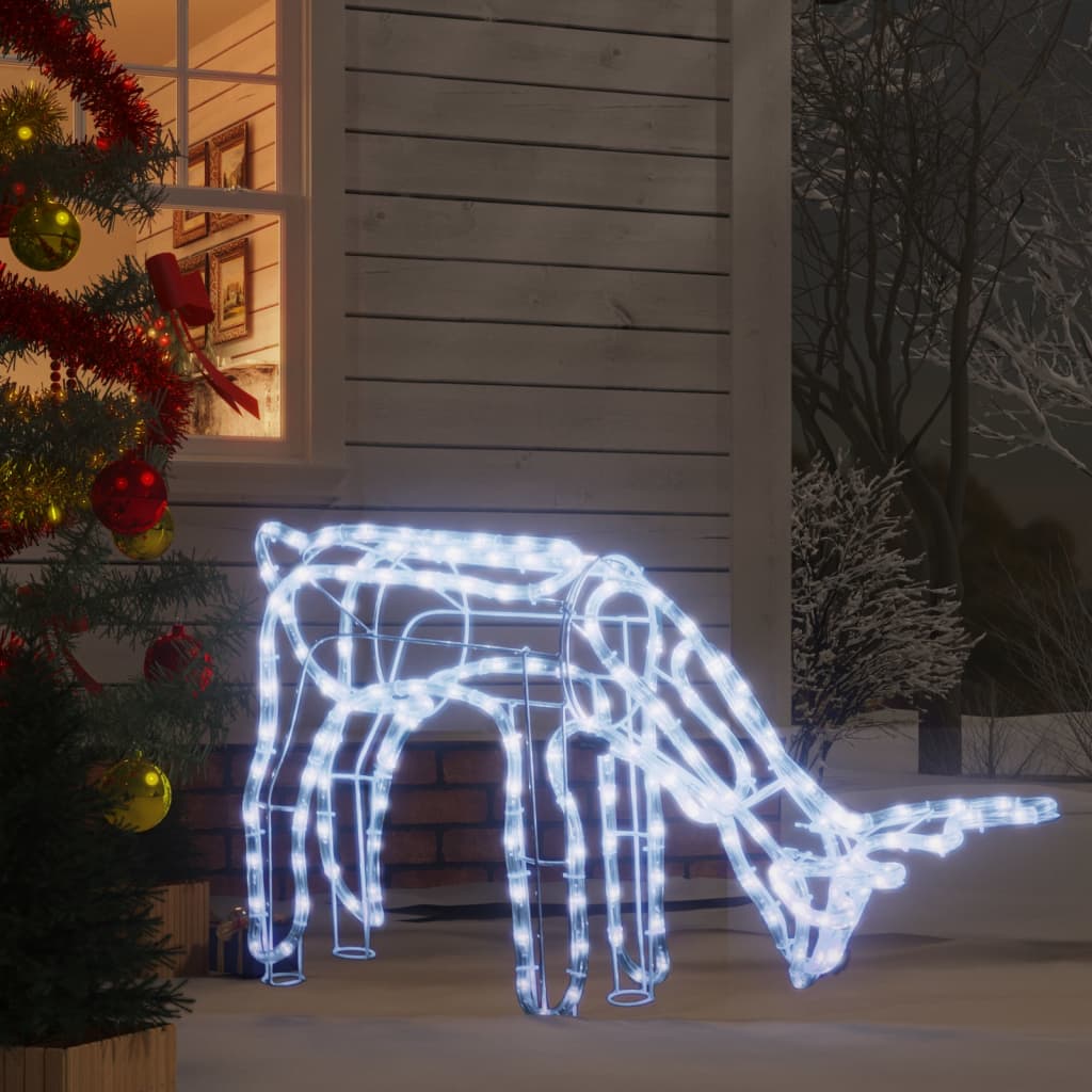 Vidaxl Christmas Lighting Rendeer Cold White 73x31x45 cm