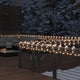 Vidaxl Garland léger avec 120 LEDS blanc chaud 5 M PVC