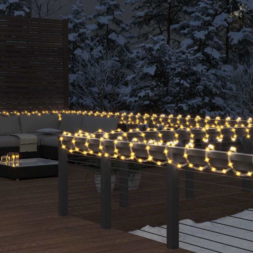 Guirlande lumineuse Vidaxx avec 240 LED blanc chaud 10 m PVC
