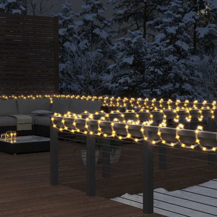Guirlande lumineuse Vidaxx avec 240 LED blanc chaud 10 m PVC