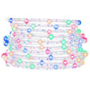 Vidaxl Garland Light avec 1200 LEDS Multicolore 5 M PVC