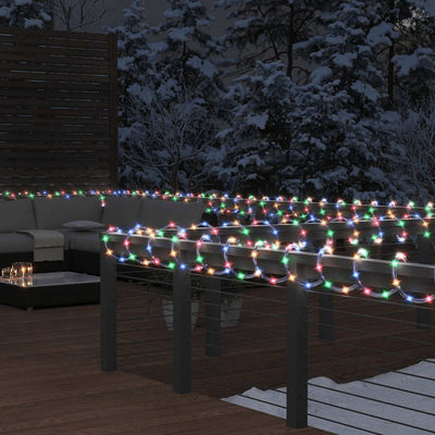 Vidaxl Garland Light avec 1200 LEDS Multicolore 5 M PVC