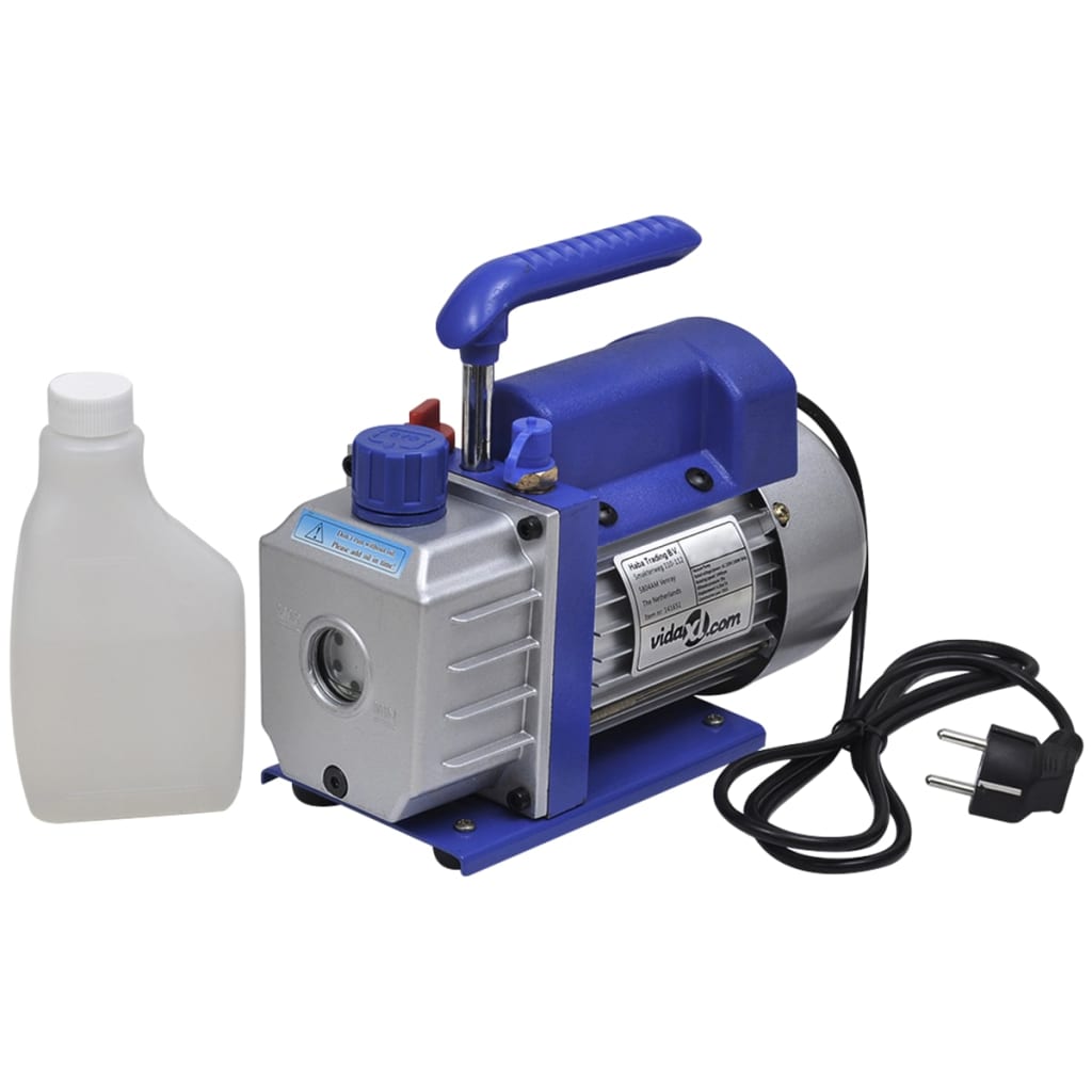 Chambre d'aspiration Vidaxl avec pompe à 1 vitesse 5,5 L