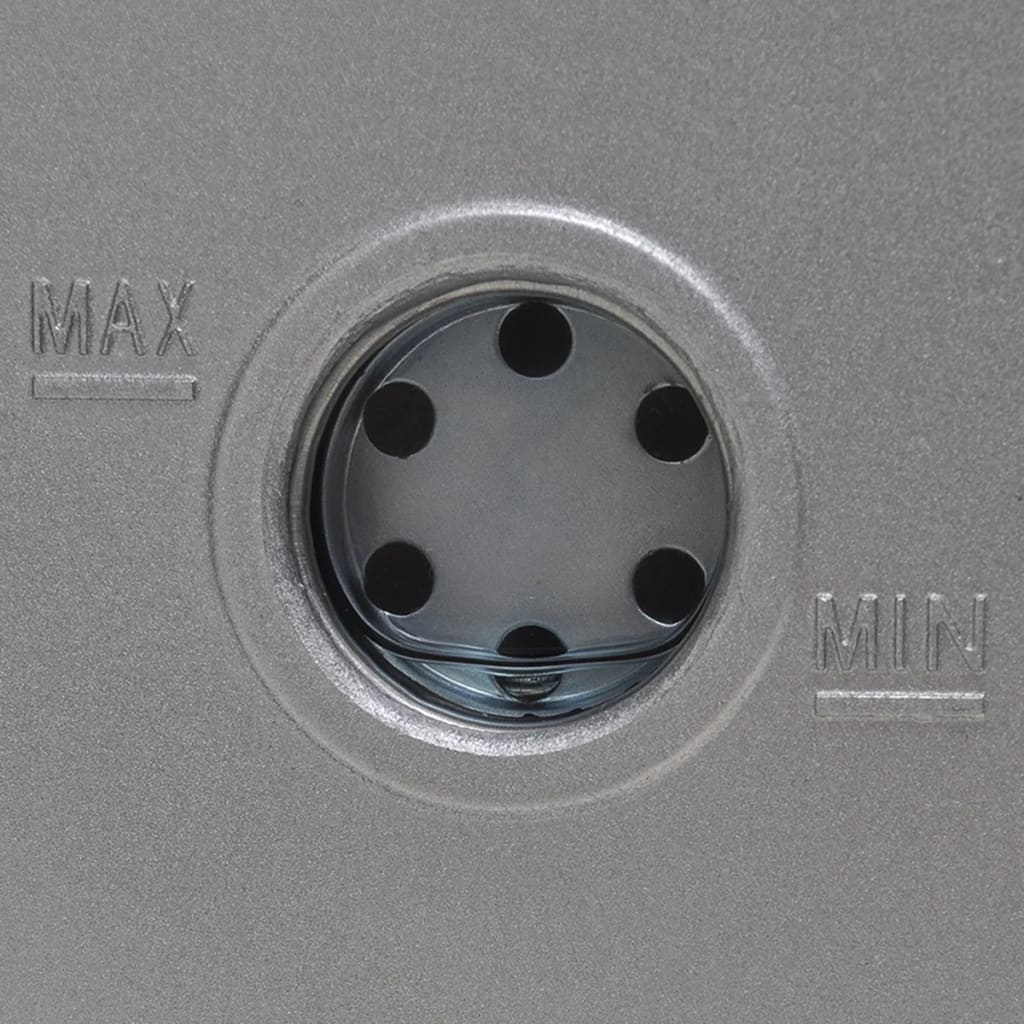 Chambre d'aspiration Vidaxl avec pompe à 1 vitesse 5,5 L