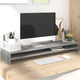 Vidaxl Monitor Standard 100x24x13 cm Processus en bois Grey Sonoma Oak