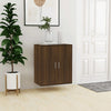 Armoire à chaussures Vidaxl 60x35x70 cm Couleur de chêne brun coupé