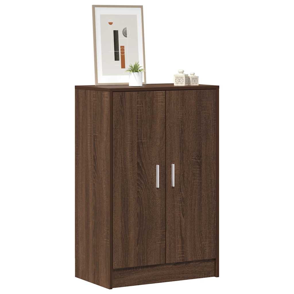 Armoire à chaussures Vidaxl 60x35x92 cm Couleur de chêne brun coupé