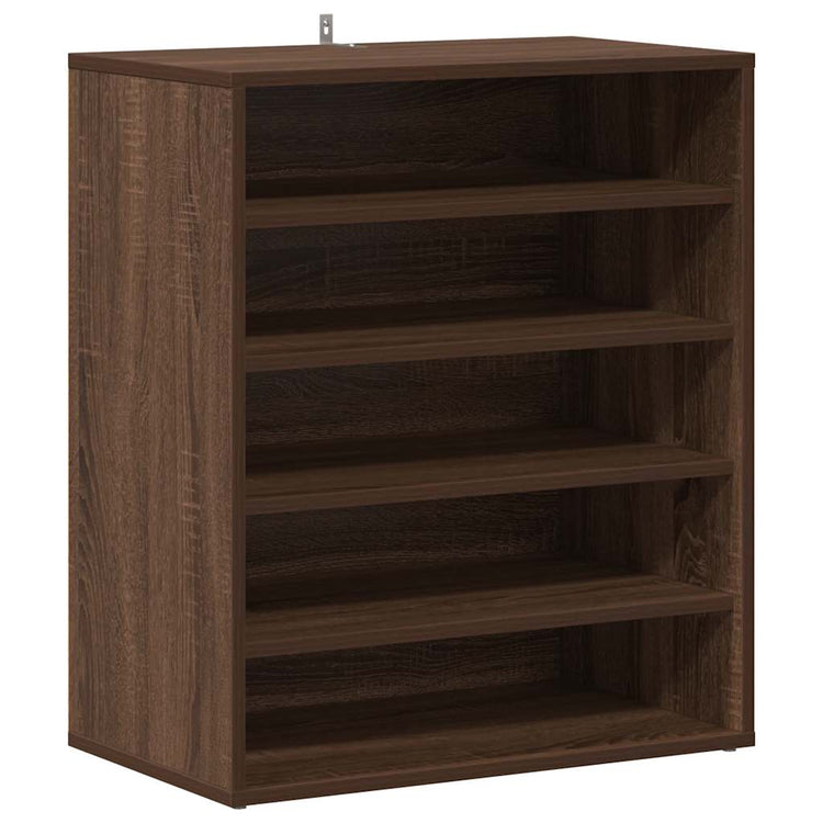 Armoire à chaussures Vidaxl 60x35x70 cm Couleur de chêne brun coupé