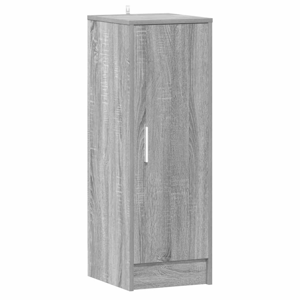 Armoire à chaussures Vidaxl 32x35x92 cm en bois de bois de chêne sonoma coloré