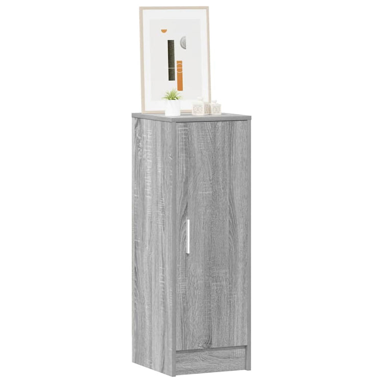 Armoire à chaussures Vidaxl 32x35x92 cm en bois de bois de chêne sonoma coloré