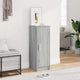 Armoire à chaussures Vidaxl 32x35x92 cm en bois de bois de chêne sonoma coloré
