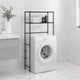 Machinerie de lavage vidaxl 2 couches 69x28x143 cm en fer noir