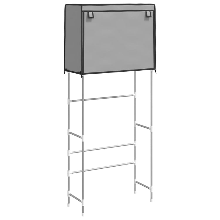 Rack de stockage Vidaxl pour la machine à laver Boven 2 couches 71x29.5x170,5 cm Gray