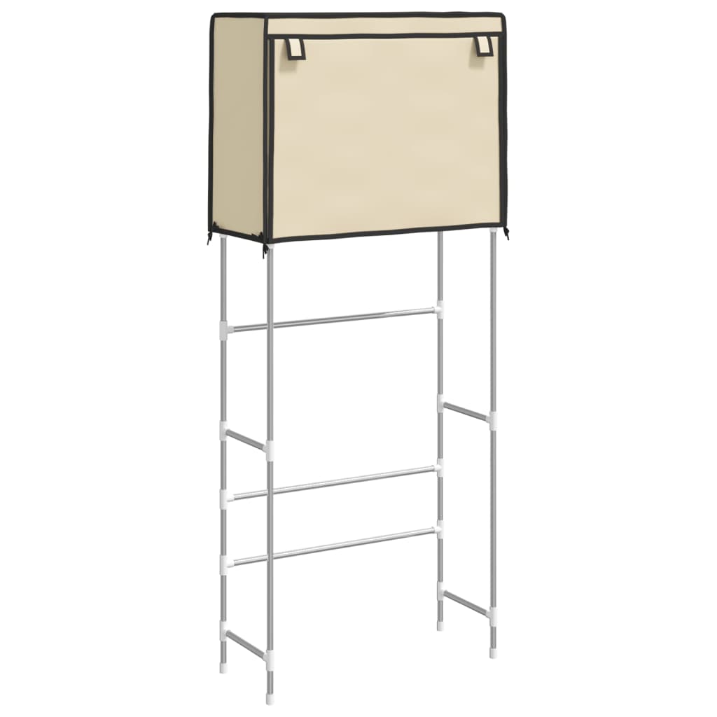 Rack de stockage Vidaxl pour la machine à laver Boven 2 couches 71x29.5x170,5 cm fer