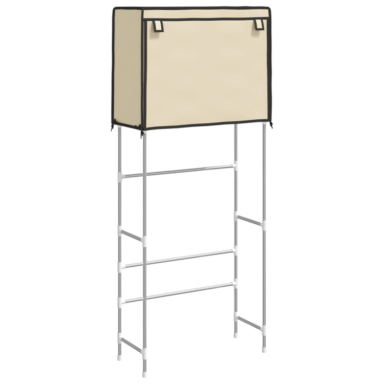 Rack de stockage Vidaxl pour la machine à laver Boven 2 couches 71x29.5x170,5 cm fer