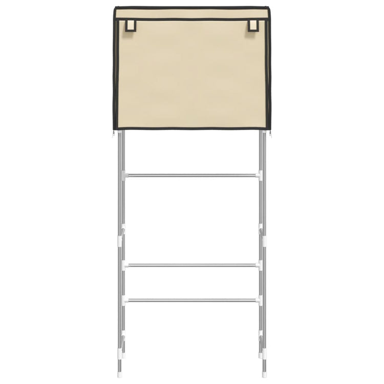 Rack de stockage Vidaxl pour la machine à laver Boven 2 couches 71x29.5x170,5 cm fer