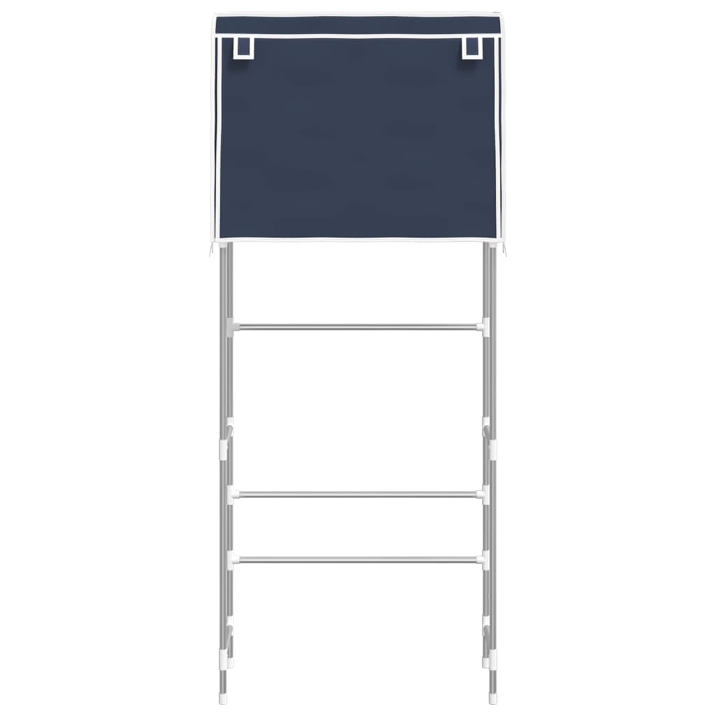 Rack de stockage Vidaxl pour la machine à laver Boven 2 couches 71x29.5x170,5 cm bleu