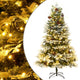 Vidaxl Christmas Tree avec des cônes LED et en pin 195 cm en PVC et Green PE