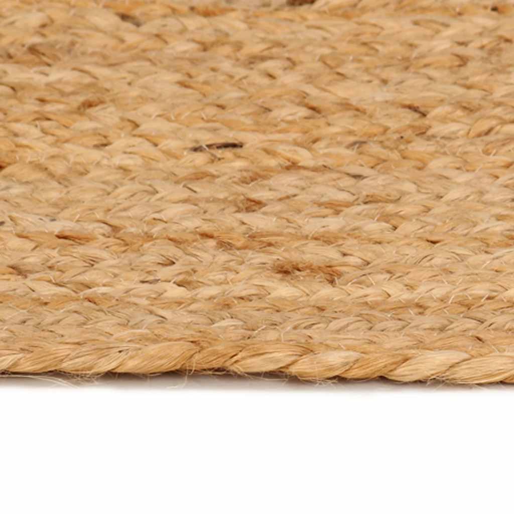 Tapis vidaxl autour de 210 cm de jute tressée