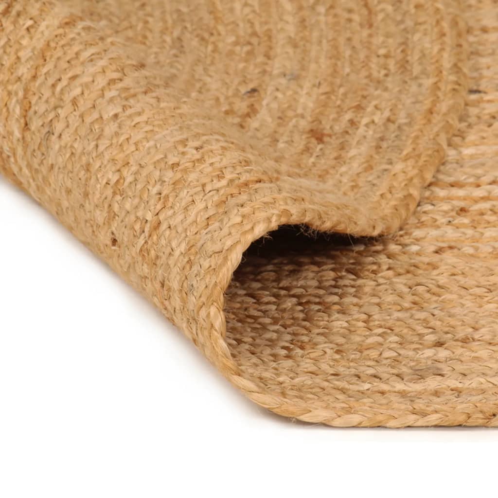Tapis vidaxl autour de 240 cm de jute tressée