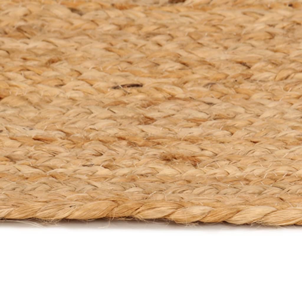 Tapis vidaxl autour de 240 cm de jute tressée