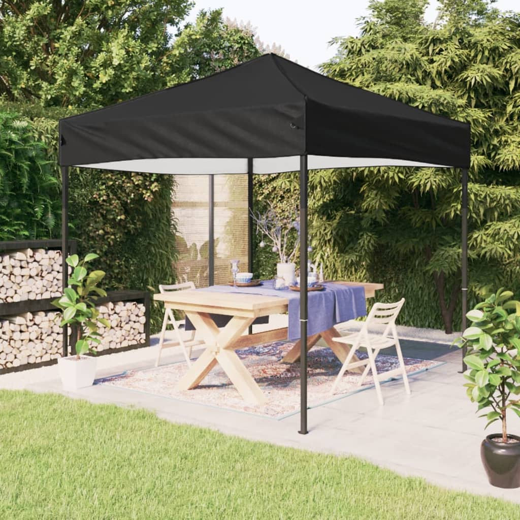 Vidaxl PartyTent pliable 2x2 m noir