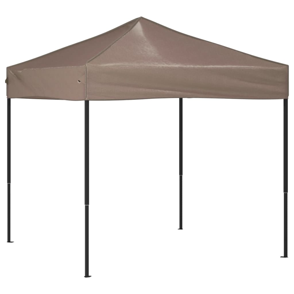 Vidaxl PartyTent pliable 2x2 m taupe