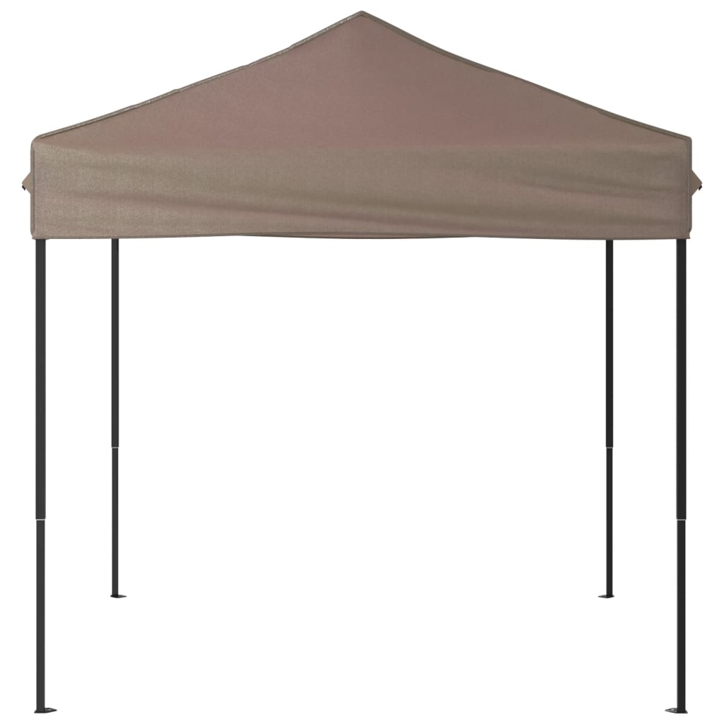 Vidaxl PartyTent pliable 2x2 m taupe