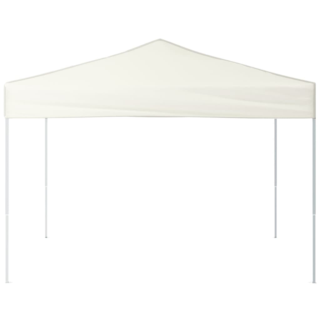 Vidaxl fête pliable 3x3 m crème intelligent