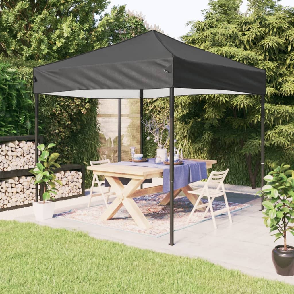 Vidaxl PartyTent pliable 3x3 m anthracite -colored