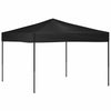 Vidaxl PartyTent pliable 3x3 m noir