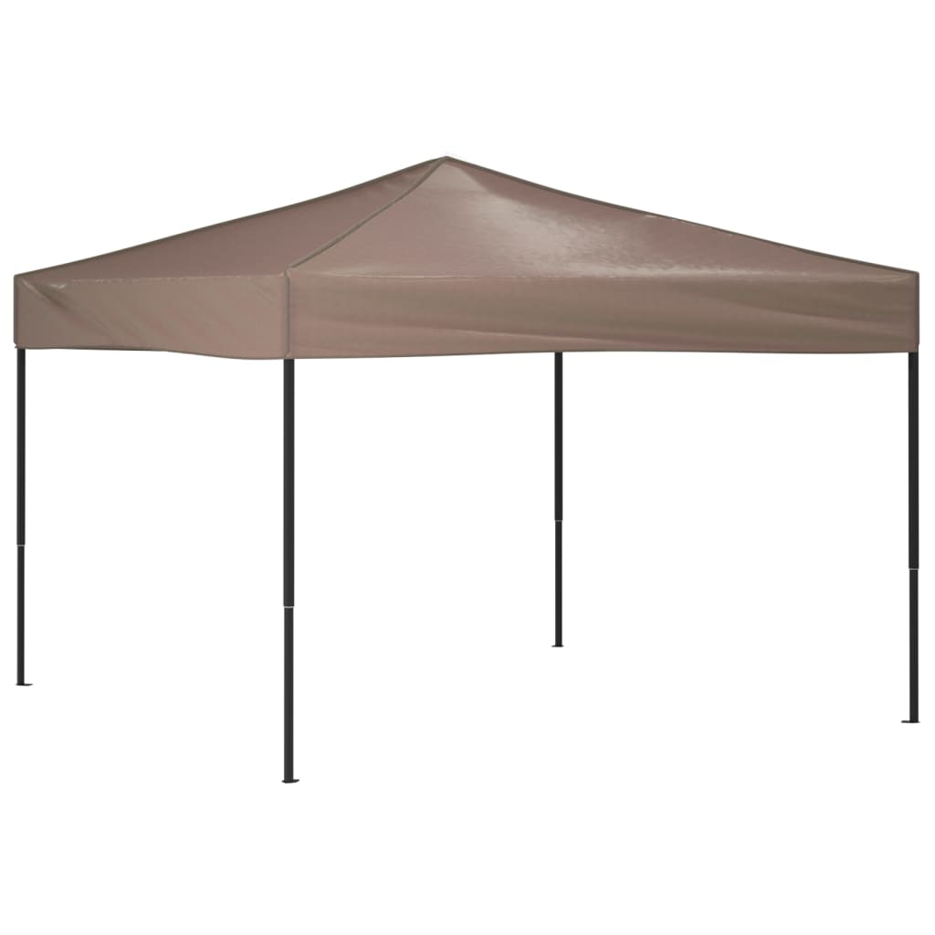 Vidaxl PartyTent pliable 3x3 m taupe