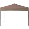 Vidaxl PartyTent pliable 3x3 m taupe