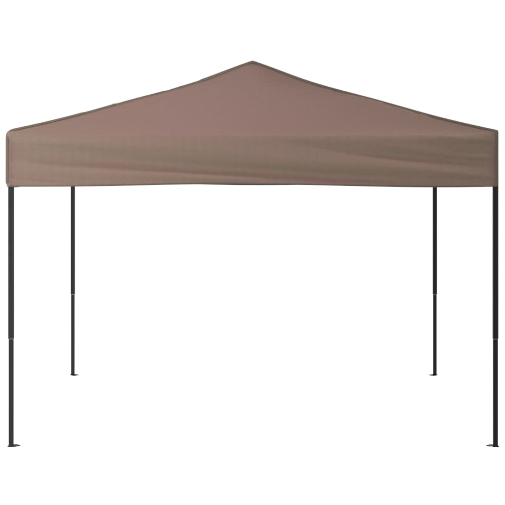 Vidaxl PartyTent pliable 3x3 m taupe