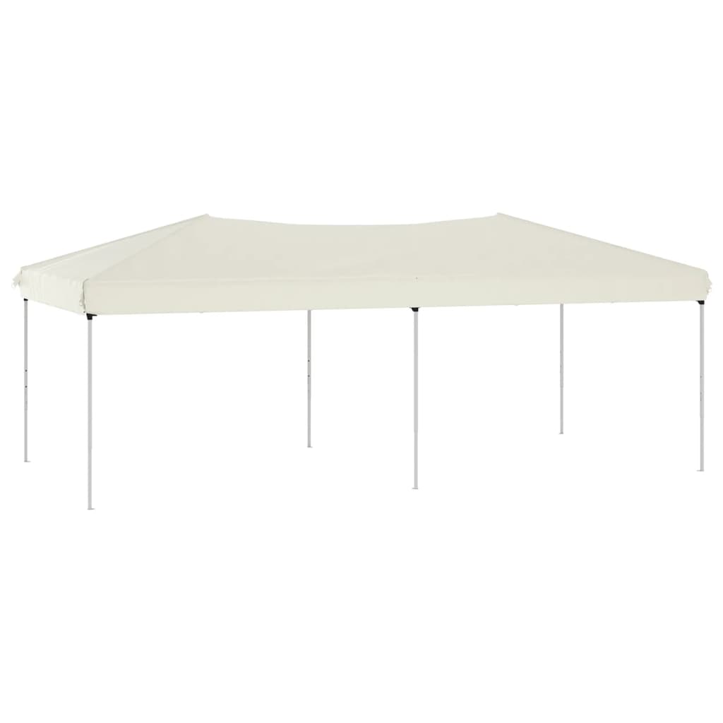 Vidaxl PartyTent Foldable 3x6 M Cream -Colored
