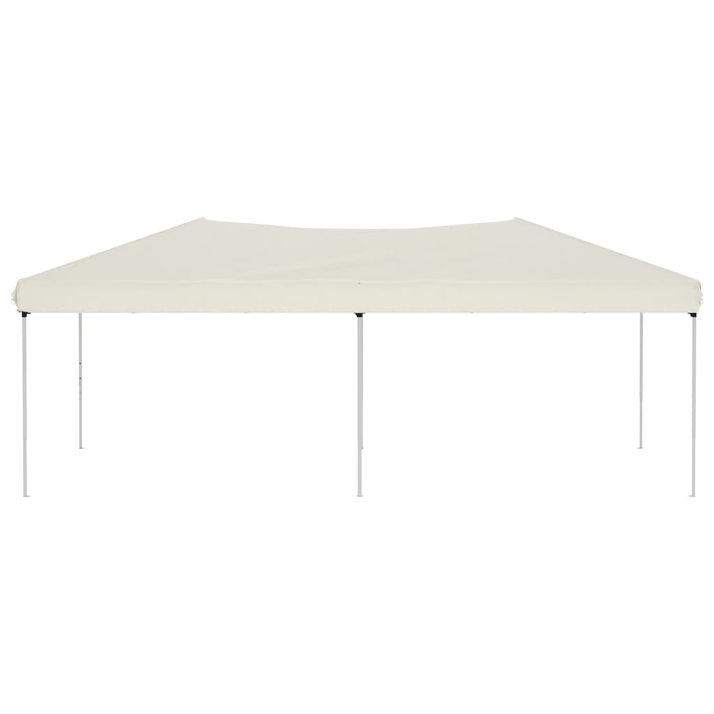 Vidaxl PartyTent Foldable 3x6 M Cream -Colored