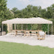 Vidaxl PartyTent Foldable 3x6 M Cream -Colored