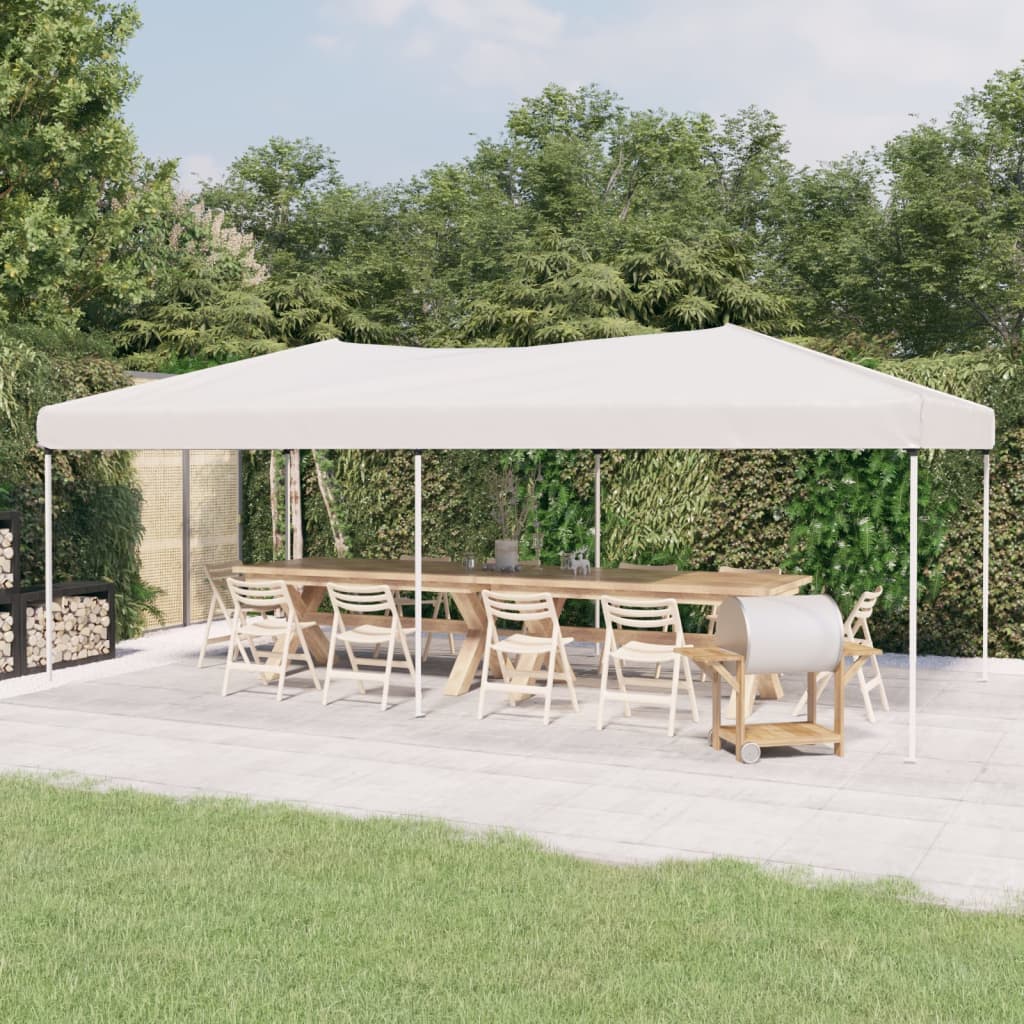 Vidaxl PartyTent pliable 3x6 m blanc