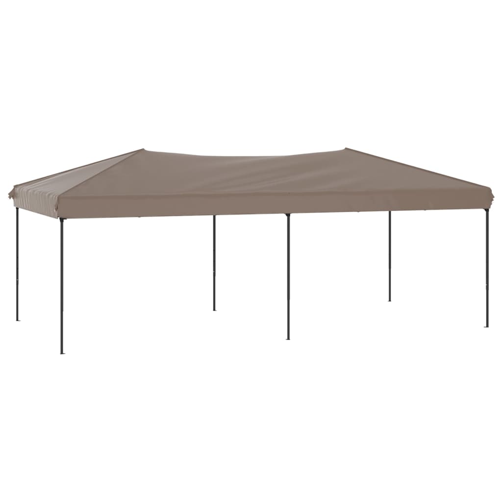 Vidaxl PartyTent pliable 3x6 m taupe