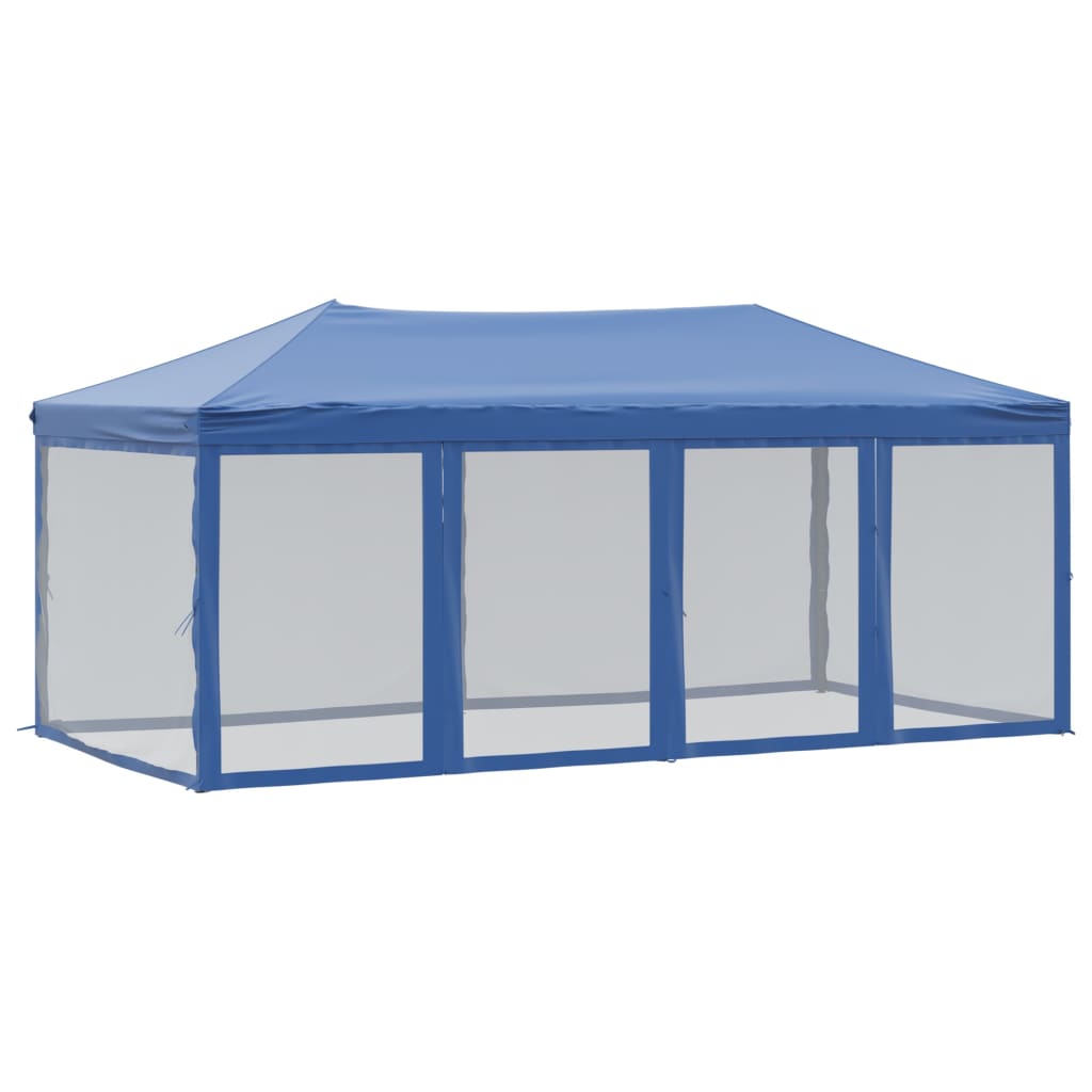 Vidaxx tente de fête pliable avec parois latérales 3x6 m bleu