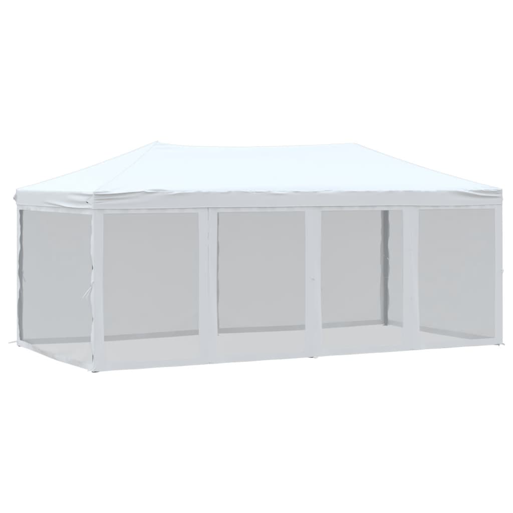 Vidaxx tente de fête pliable avec parois latérales 3x6 m blanc