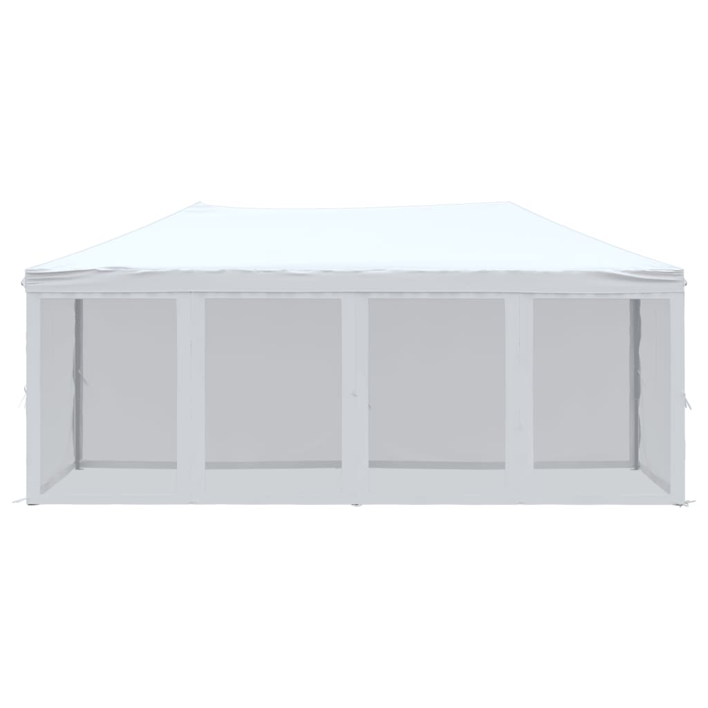 Vidaxx tente de fête pliable avec parois latérales 3x6 m blanc