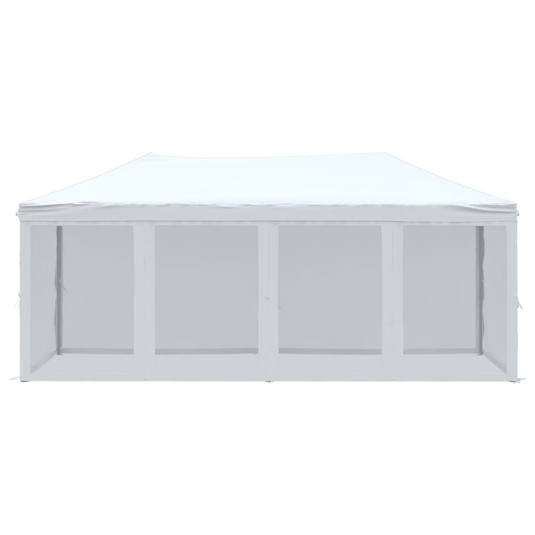 Vidaxx tente de fête pliable avec parois latérales 3x6 m blanc