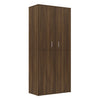 Armoire à chaussures Vidaxl 80x39x178 cm Couleur de chêne brun coupé en bois coupé
