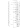 Vidaxl Gabion Pole ronde Ø50x100 cm en acier galvanisé
