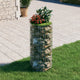 Vidaxl Gabion Pole ronde Ø50x100 cm en acier galvanisé