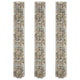 Vidaxl Gabion Planteurs 3 ST Round Rouled Ø30x200 cm Steel