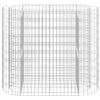 Vidaxl Gabion Planter surélevé 120x50x100 cm de fer galvanisé