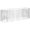 Vidaxl Gabion Planter insenté 300x100x100 cm fer galvanisé