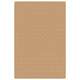 Tapis vidaxl avec latex inférieur 180x250 cm jute